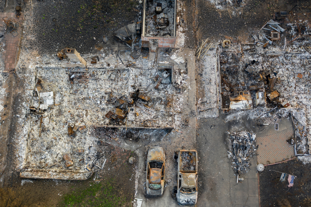 Photo of Wildfire Damage